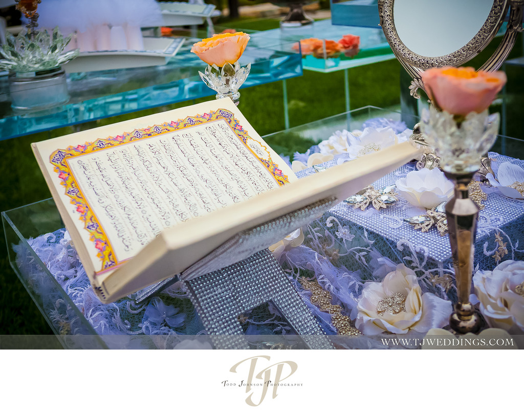 Persian Weddings Sofreh Aghd Coordination by Venus Safaie Khonche Organization. Trump National Golf Club wedding photography, Florals by Square Root squarerootdesigns.com Todd Johnson Photography