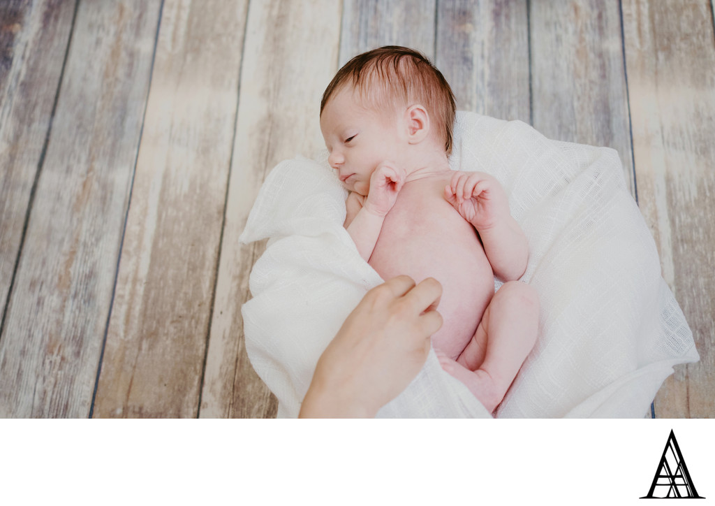 Mommy and Me Intimate Moments During Newborn Photos