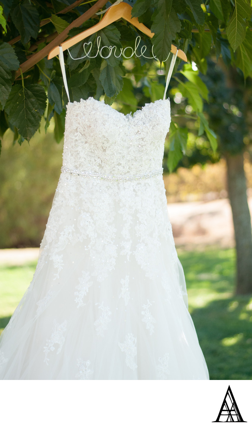 Artistic Wedding Photographer Sacramento Dress Bride