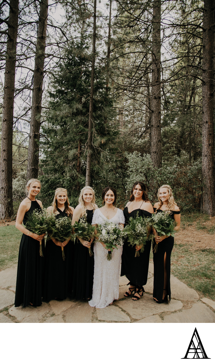 Forest Hill Lodge Bridesmaids Wedding Photographer