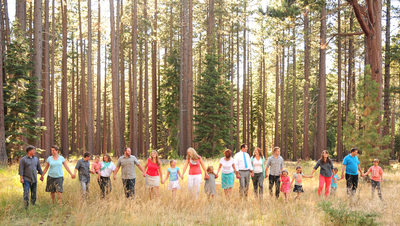 Large Group Family Photographer Sacramento