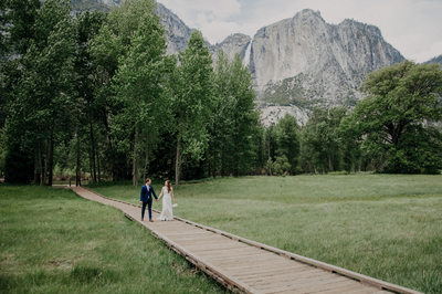 Scenic Wedding Photographer Sacramento Yosemite Valley