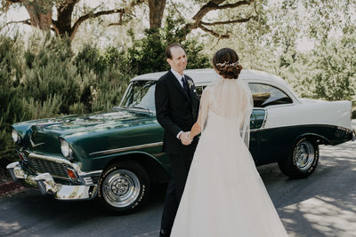 Father Sees Bride Sacramento Wedding Photographer