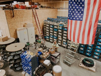 Professional Warehouse Drone Photography Sacramento CA