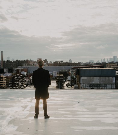 New York Studio Executive Portraits on Roof