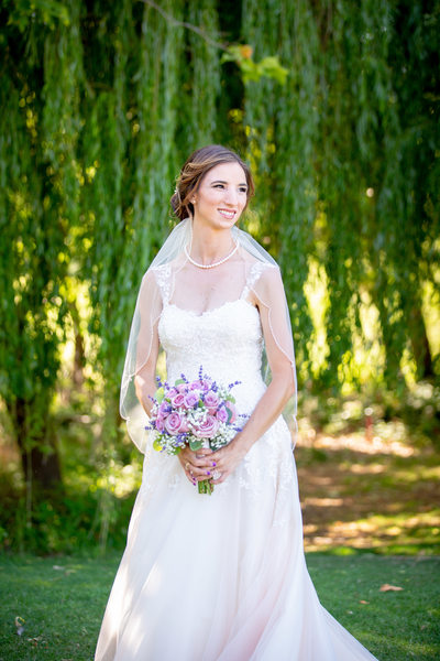 Bride in Rocklin from Sacramento Wedding Photographer