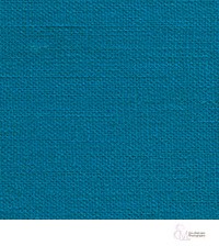 Finao album cover swatch, Caribbean blue linen