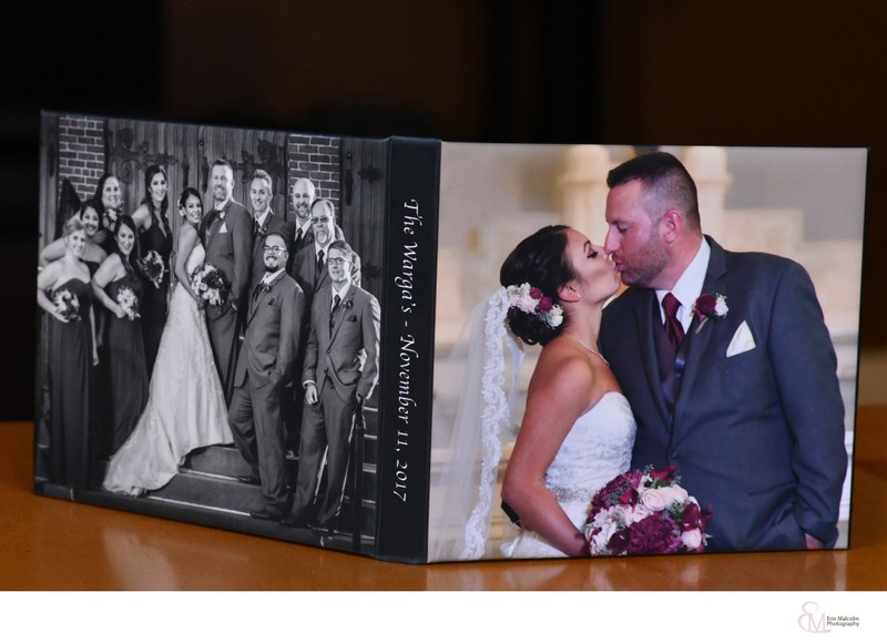 Customized USB folio, Clifton Park wedding photographer