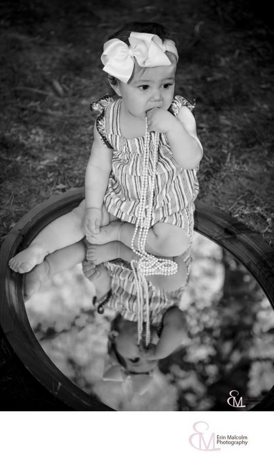 1 year old portrait session, Saratoga Springs, NY
