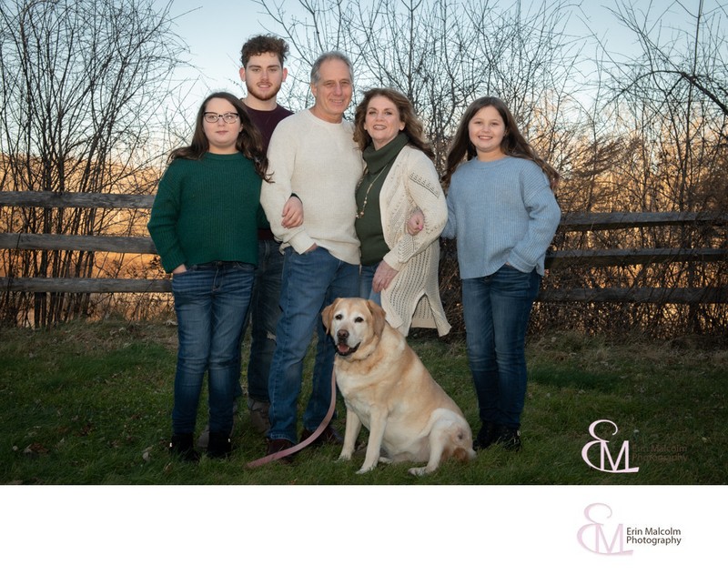 Family Portrait, Mabee Farm, Clifton Park photographer