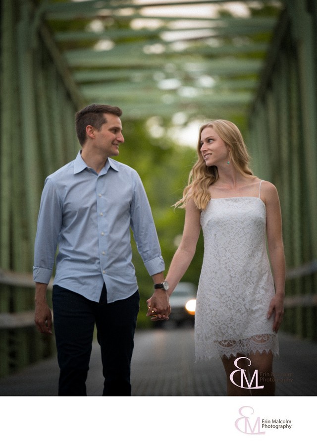 Peebles Island engagement session, Waterford, NY
