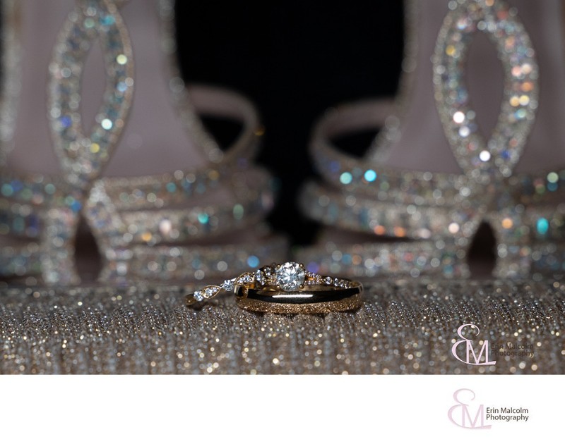 Wedding ring details, Clifton Park wedding photographer