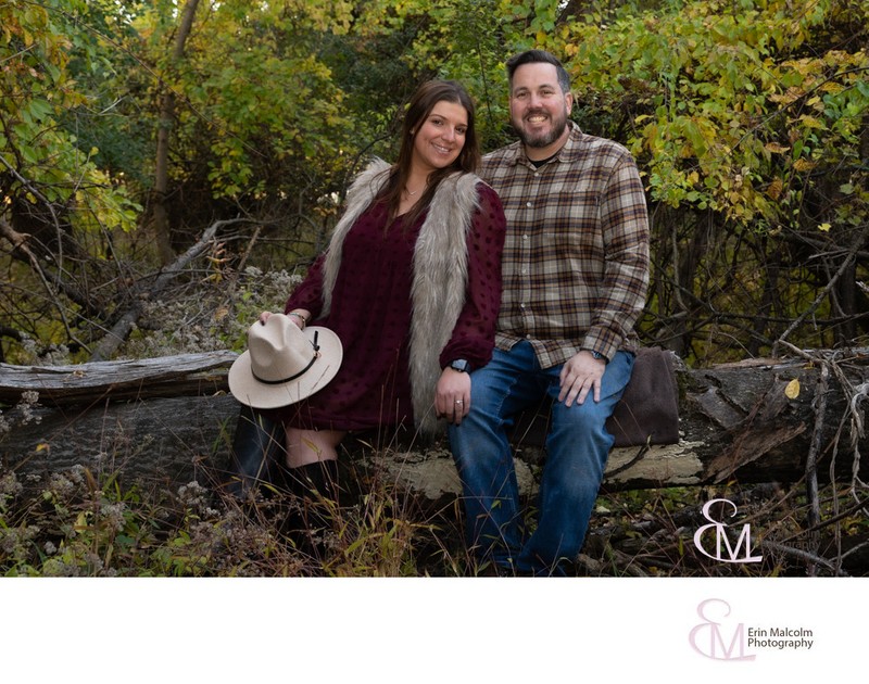 Engagement session, Peebles Island, Erin Malcolm Photography