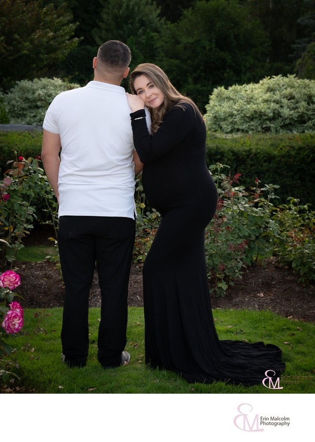 Maternity session, mom and dad, Erin Malcolm Photography