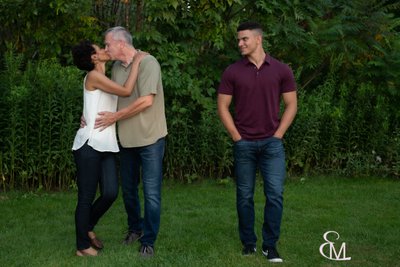 Family session with adult kid, Rexford NY, CP photographer