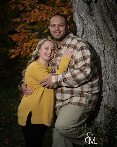 Thacher Park engagement session, Erin Malcolm Photography