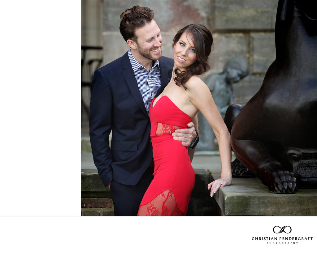Beth and Jimmy's Engagement Session at The Crane Estate Page 5