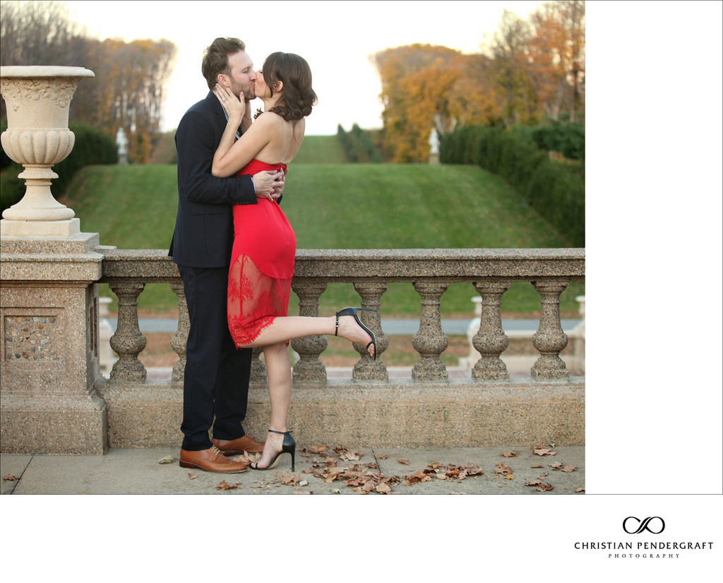 Beth and Jimmy's Engagement Session at The Crane Estate Page 19