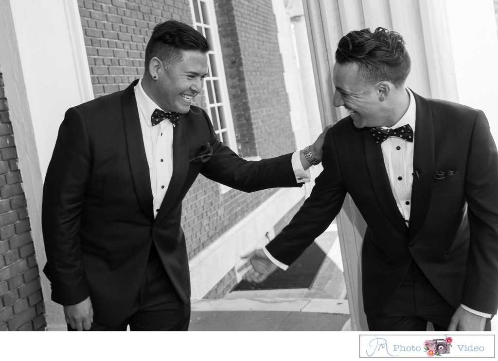 Bourne Mansion - Lessing's Gay Wedding Photographer