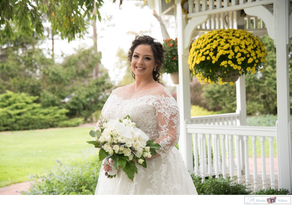 Bride Portrait at The Mansion at Timber Point