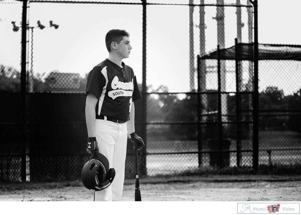 Baseball Portrait Photography - Long ISland