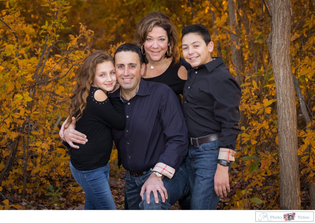 Best Long Island fall family portrait Photographer