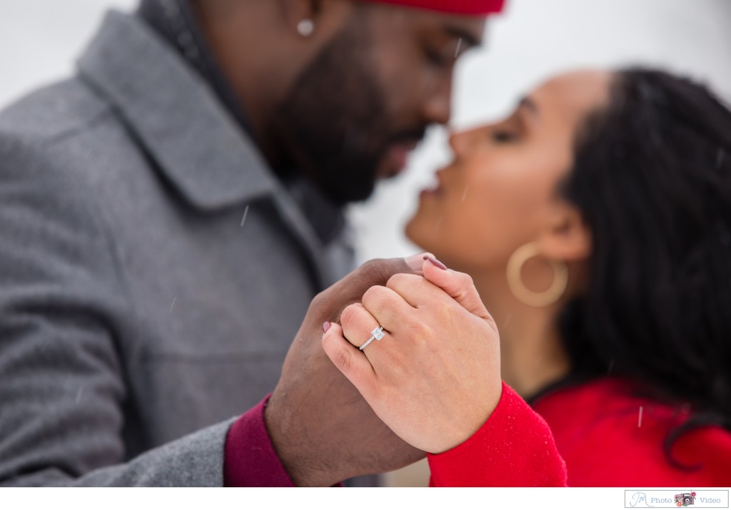 Sayville Proposal Photographer - Engagement Ring Shot