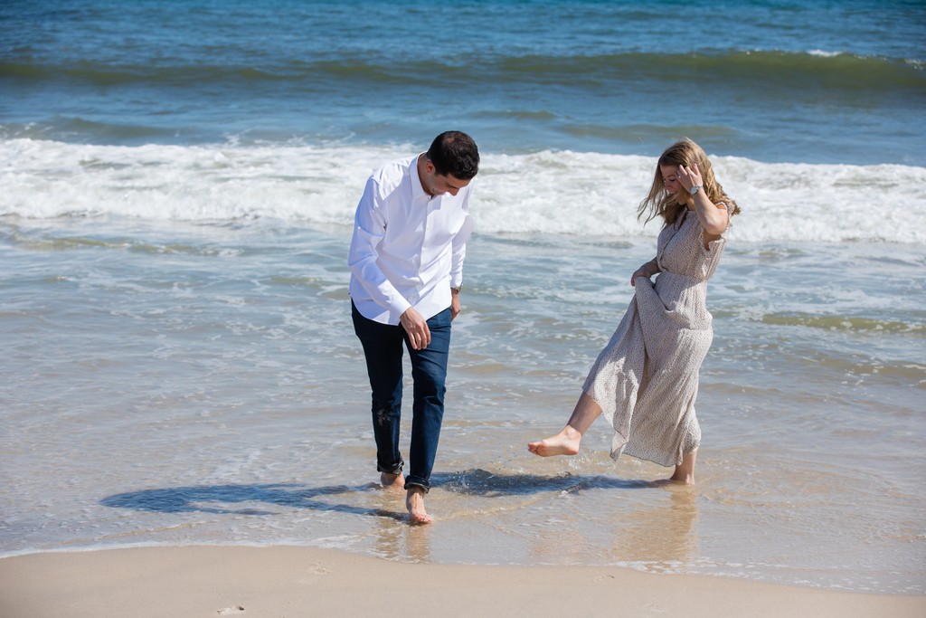 Best beach wedding proposal photography