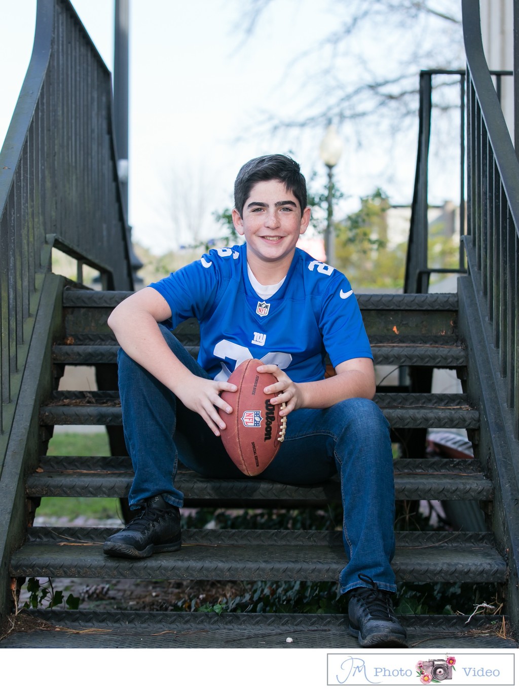 Long Island Football and sport Mitzvah photography