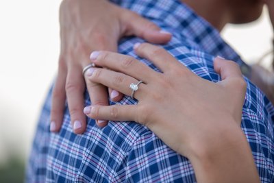 Oval Engagement Ring - Long Island Engagement Photos