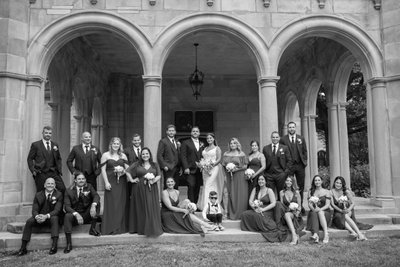 Coe Hall at Old Westbury Gardens wedding photography