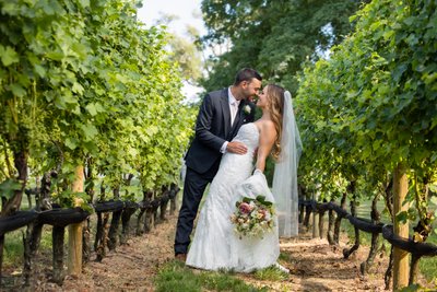 Long Island Vineyard wedding photography