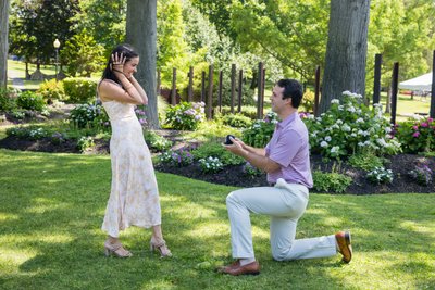 Cold Spring Harbor New York proposal photographer