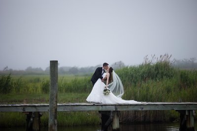 Waterfront wedding photographer