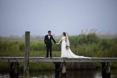 Long Island waterfront wedding photography