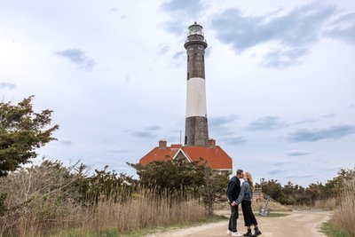 Fire Island lighthouse proposal photography