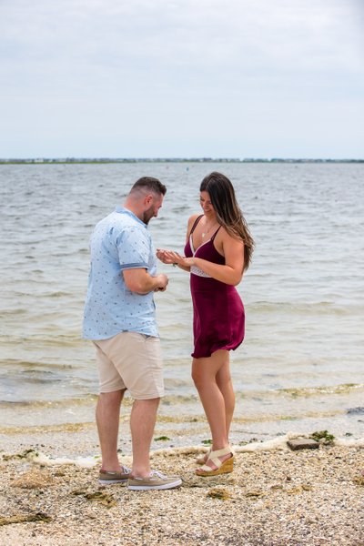 Long Island surprise proposal photographer