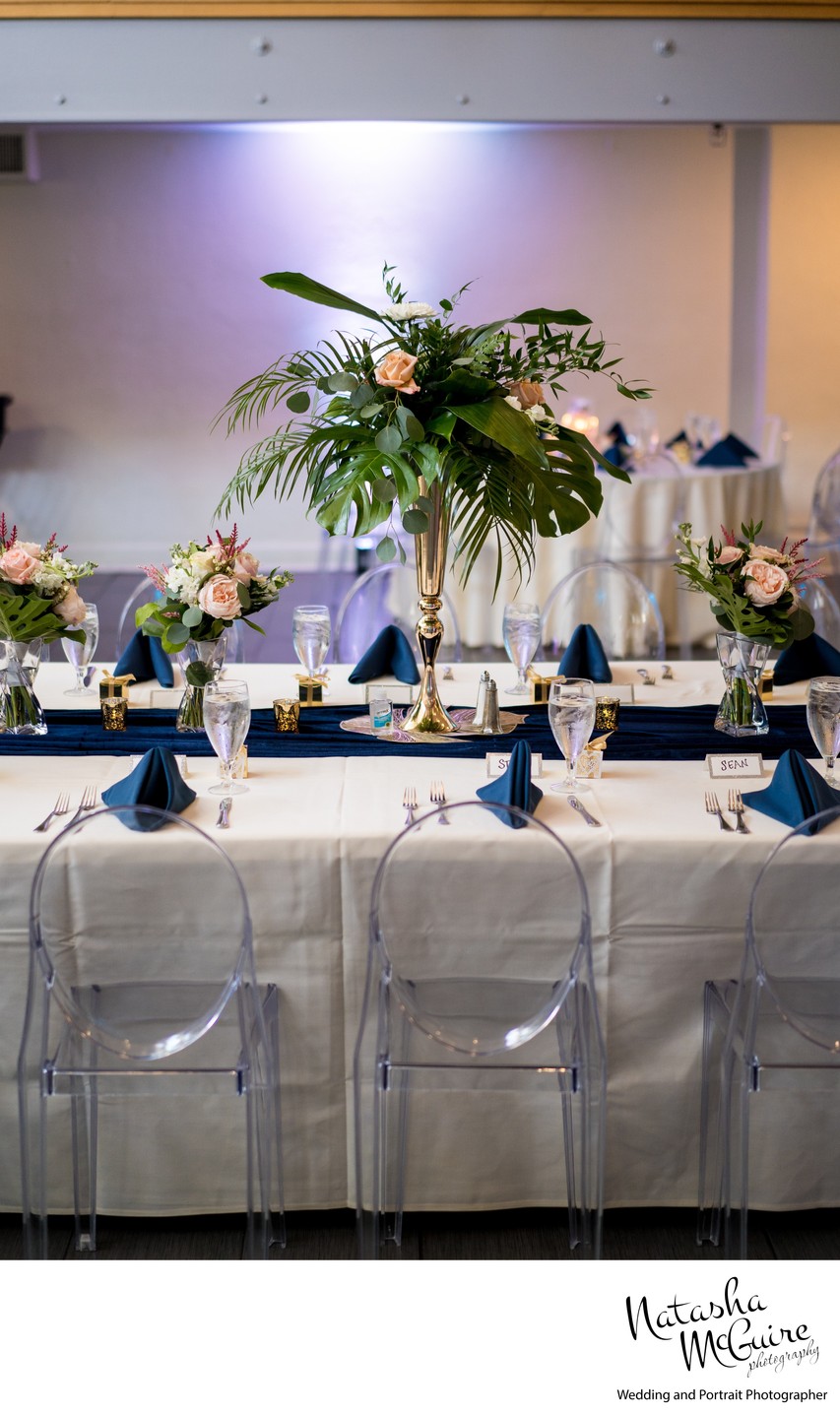 Leshers flowers at St Louis wedding at Majorette
