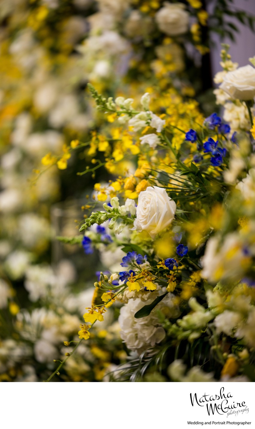 Wedding floral by Kirkwood Florist at Olive and Oak