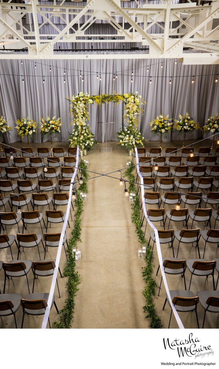 Ceremony floral by Kirkwood Florist