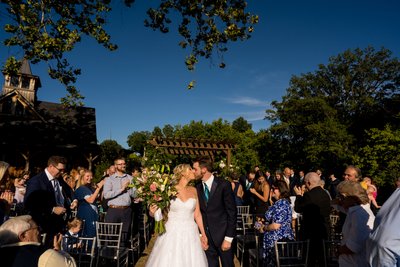 Outdoor wedding near St Louis, MO