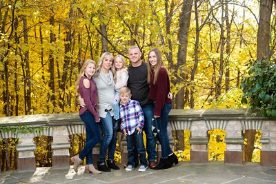 Colorful Fall Family Photos