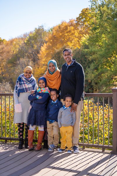 Family Photos with Fall Colors
