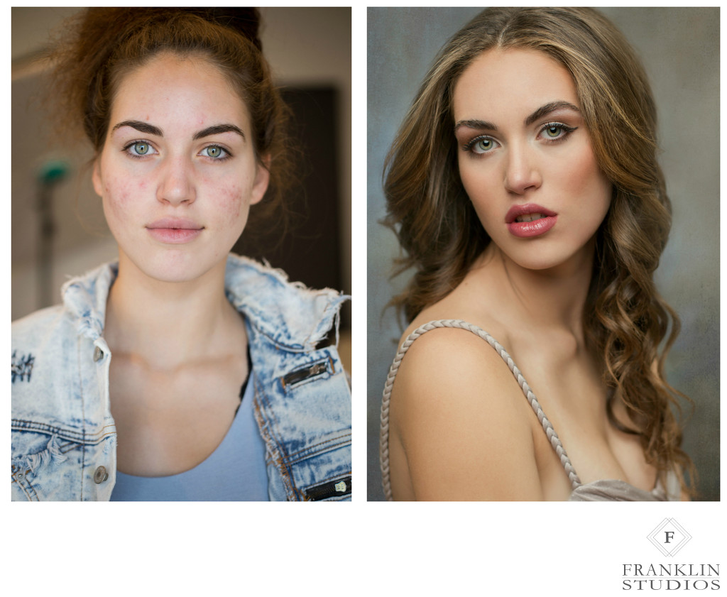 Portrait Sessions with Hair and Makeup Included
