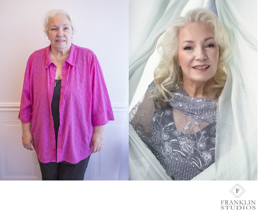 Photoshoots for Older Women, Before and After