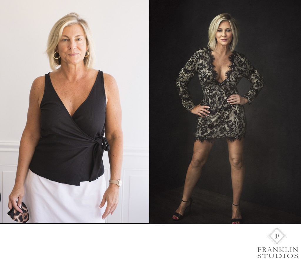 Dramatic Studio Portraits Before and After