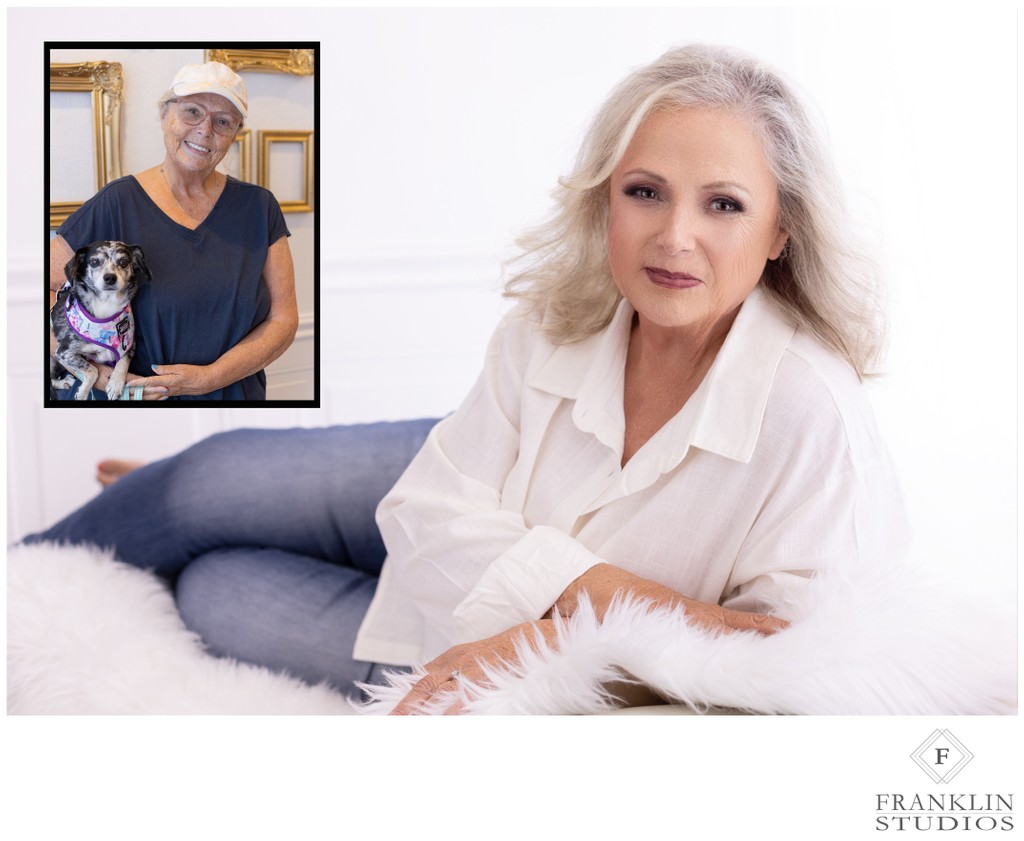 Photoshoots with Hair and Makeup for Women Over 50