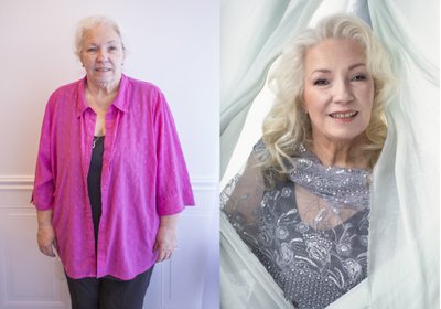 Photoshoots for Older Women, Before and After