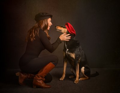 Family Photography with Dogs in Scottsdale