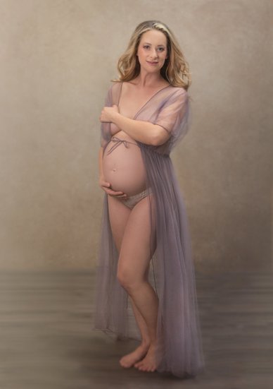 Maternity Photos Showing Baby Belly